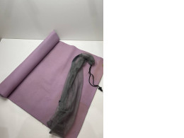 Purple yoga mat