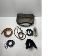 Set of belts with bag