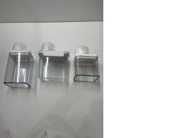 Set of clear kitchen boxes Set of clear kitchen boxes