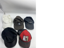 Set of secondhand caps