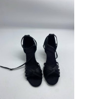 Black hilled shoes