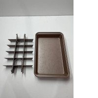 Dark brown tray
