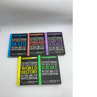 Set of books "EVERYTHING YOU NEED TO ACE"