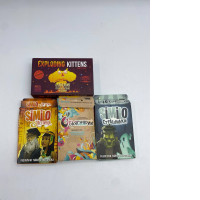 Set of table card games