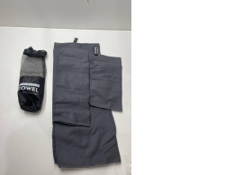 Set of dark grey towels