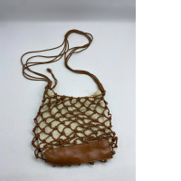 Women's brown beige handbag