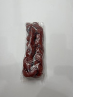 Dark orange artificial hair