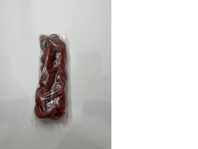 Dark orange artificial hair Dark orange artificial hair