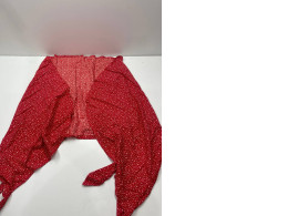 Women's long red skirt