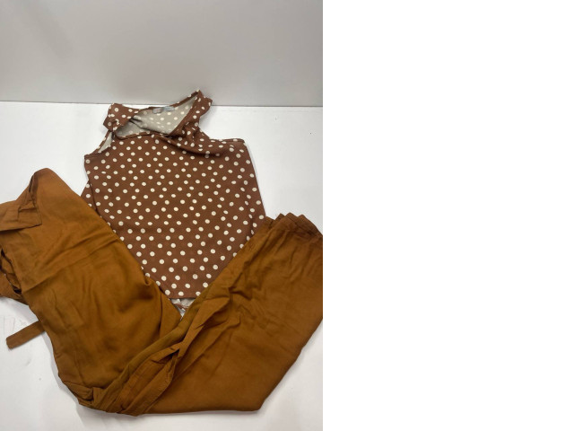 Brown women's suit Brown women's suit