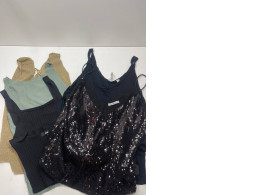 Set of SECONDHAND women's tops