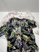 Set of 2 shirts with flower print
