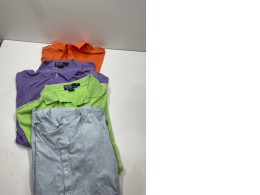 Set of colourful shirts