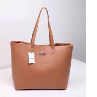Women's bag light brown large mango mango