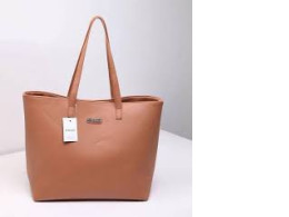 Women's bag light brown large mango mango