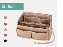 Felt organizer bag XL-beige Felt organizer bag XL-beige