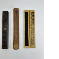 Set of wooden boxes for aromasticks