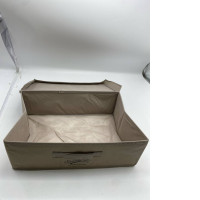 Brown fabric storage box Brown fabric storage box