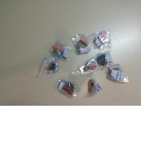 Set of 9 Clothing Badges, Japan