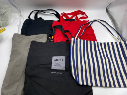 Set of fabric shopping bags Set of fabric shopping bags