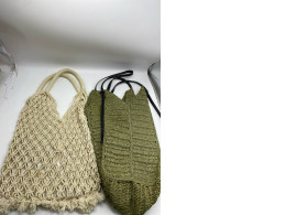 Set of 2 wicker beach bag Set of 2 wicker beach bag