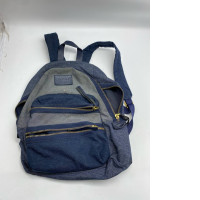 Grey blue backpack