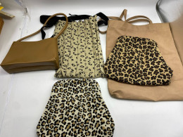 Big set of women's brown bags
