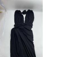 Black long evening dress