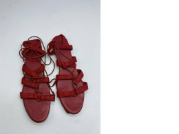 Red women's sandals Red women's sandals
