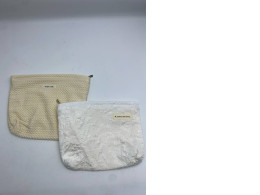 Set of 2 fabric jewellery pouches