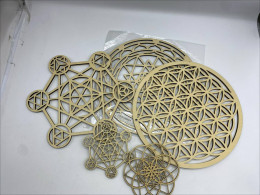 Set of wooden souvenirs