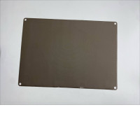 Dark brown table mat