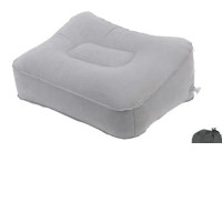 GRAY INFLATABLE SQUARE CUSHION