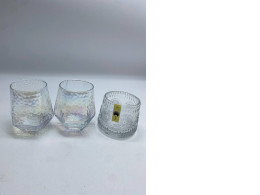 Set of 3 glass cups Set of 3 glass cups
