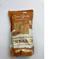 Baked Vegan Crackers - Cinnamon (CASA GRATA) Baked Vegan Crackers - Cinnamon (CASA GRATA)