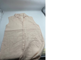 Women's light beige long shirt