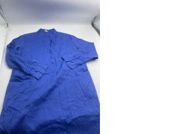 Bright blue women's long shirt Bright blue women's long shirt