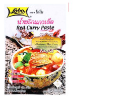 Set of 4 Lobo Red Curry Paste 50g.	