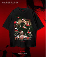 JEFF SATUR RED GIANT CONCERT Round Neck T-Shirt 