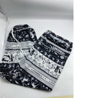 White and black trousers 