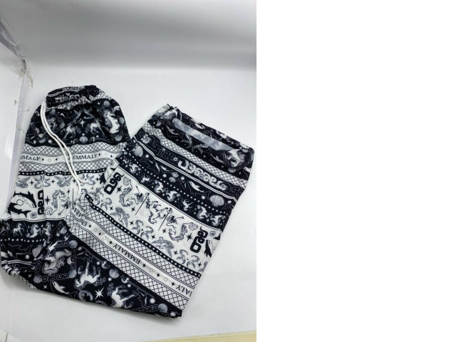 White and black trousers White and black trousers