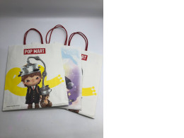 set of 3 popmart papper bags set of 3 popmart papper bags