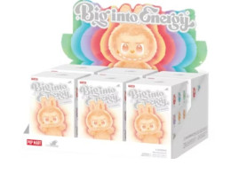 SET OF Pop Mart Labubu The Monsters Big into Energy Series Vinyl Plush Pendant Sealed Case