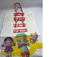 SET OF 4 POPMART PAPER BAGS