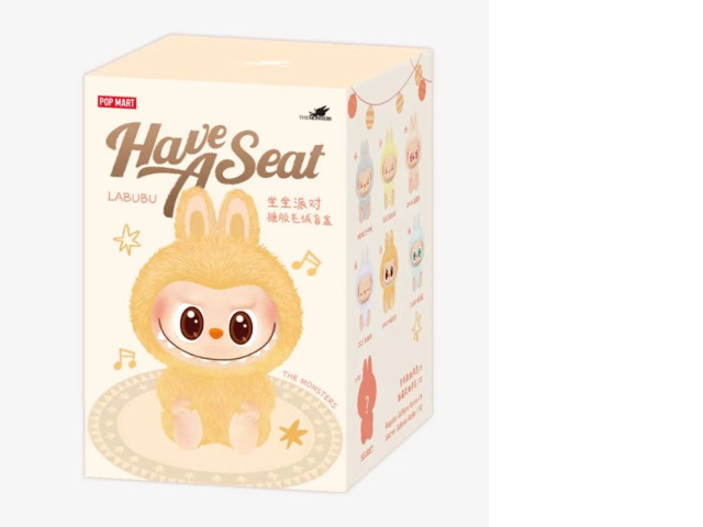 POP MART Labubu The Monsters - Have a Seat Vinyl Plush Blind Box Authentic POP MART Labubu The Monsters - Have a Seat Vinyl Plush Blind Box Authentic