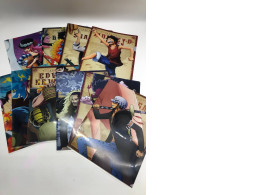 Set of 10 anime A4 plastic folders