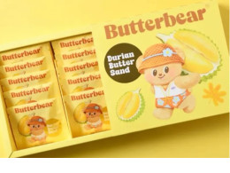 Durian Butter Sand Cookies from Butterbear! Durian Butter Sand Cookies from Butterbear!