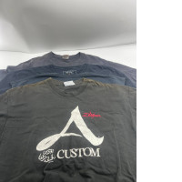 Set of 4 SECONDHAND t-shirts with print size M