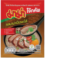 Mama Porridge Cup, instant porridge, Mama Duck flavor, in a packet 
