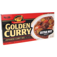 GOLDEN CURRY SAUCE MIX EXTRA HOT 220 G